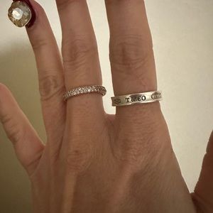 Tiffany and co 1837 Ring size 6